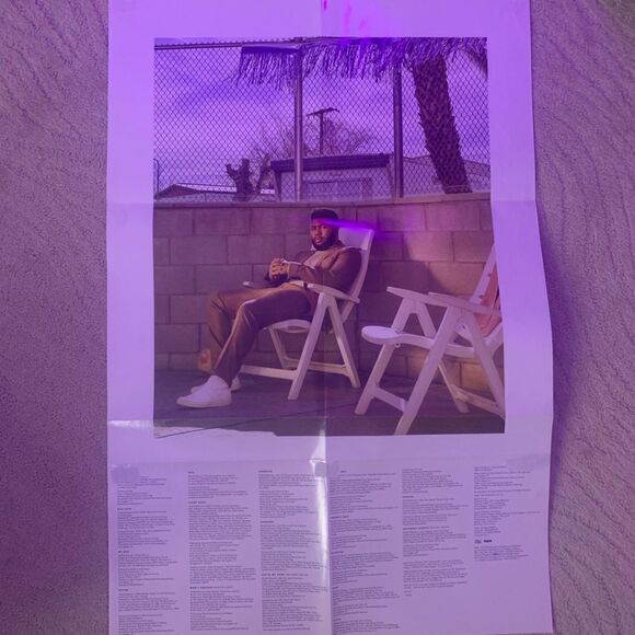 Free Spirit Khalid Translucent Orange Vinyl - Picture 4 of 5